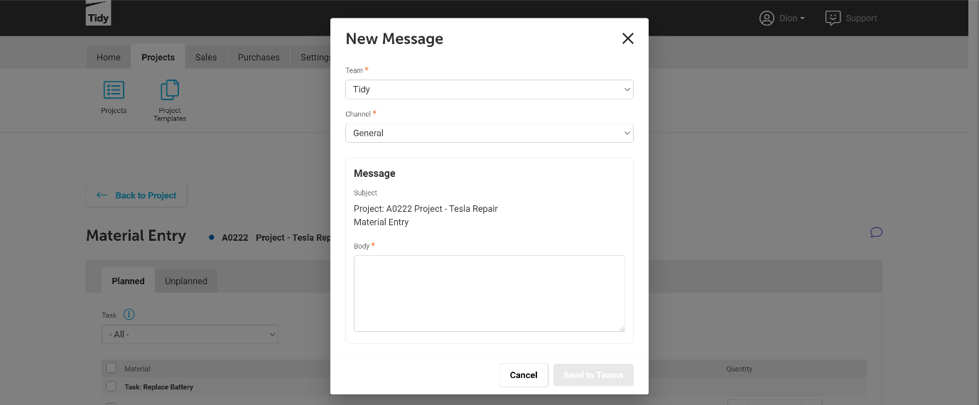 How To Use Tidy s Integration With Microsoft Teams